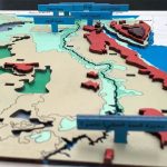 ⁦خريطة تضاريس مصر بالاطار-كيدي وود⁩ - الصورة ⁦8⁩