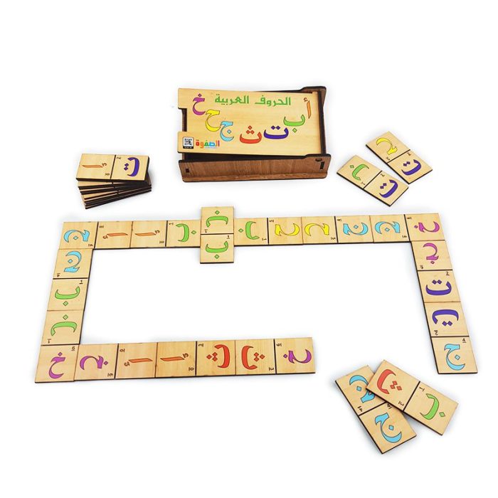 ⁦دومينو خشبي حروف عربي⁩ - الصورة ⁦2⁩