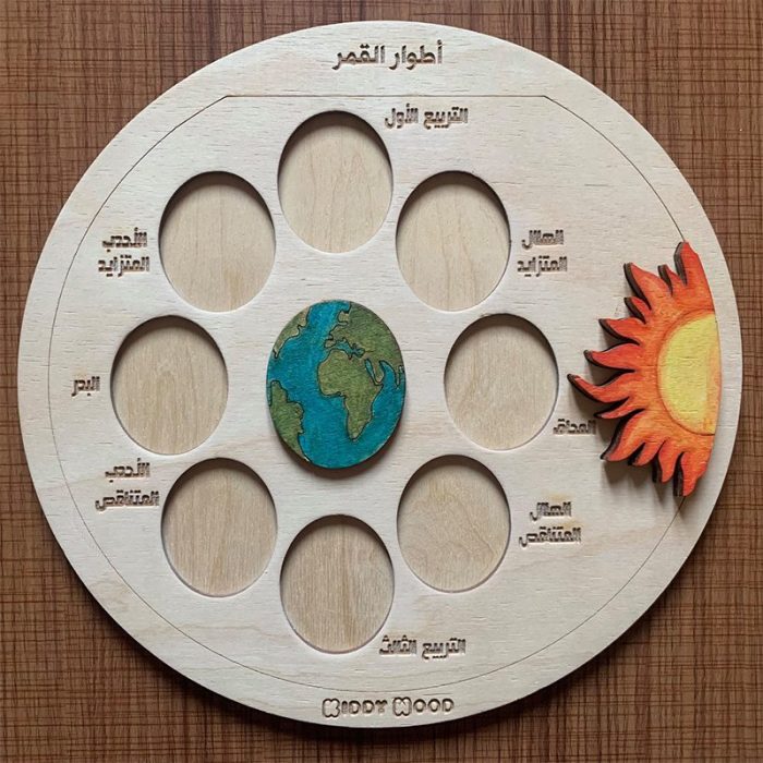 ⁦اطوار القمر⁩ - الصورة ⁦2⁩