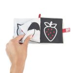⁦كتاب قماش ابيض و اسودواحمر⁩ - الصورة ⁦4⁩